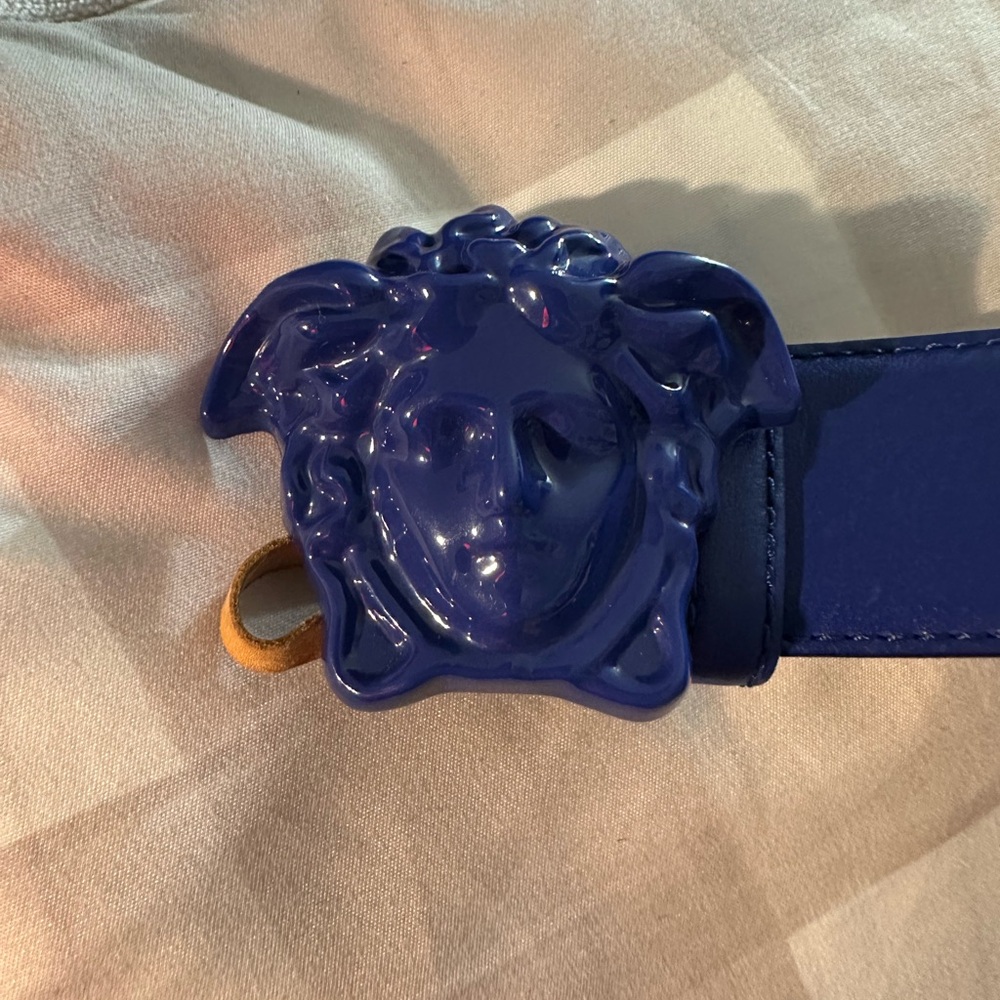 Versace La Medusa Belt - Lapis